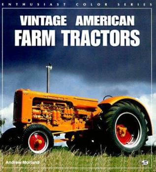 Paperback Vintage American Farm Tractors Book