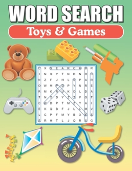 Paperback Word Search Toys & Games: Large Print Word Find Puzzles For Kids And Adults Book