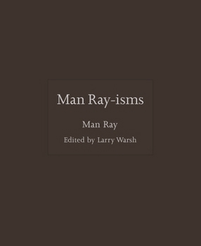 Hardcover Man Ray-Isms Book