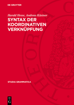Hardcover Syntax der Koordinativen Verknüpfung [German] Book