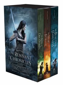 Paperback The Remnant Chronicles Boxed Set: The Kiss of Deception, the Heart of Betrayal, the Beauty of Darkness Book