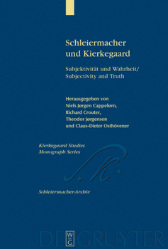 Hardcover Schleiermacher und Kierkegaard [German] Book