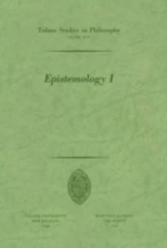 Paperback Epistemology I Book