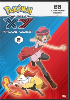 DVD Pokemon the Series: XY Kalo's Quest Set 2 Book