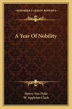 Paperback A Year Of Nobility Book