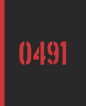 0491: A Blank Lined Composition Book for a Marine Logistics / Mobility Chief