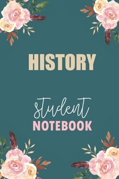 Paperback History Student Notebook: Notebook Diary Journal for Journalism Major College Students University Supplies Book