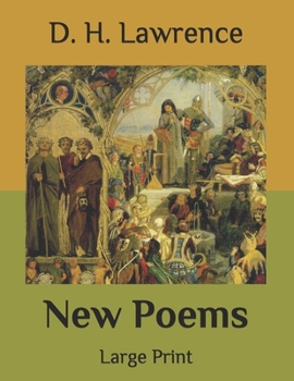 Paperback New Poems: Large Print Book