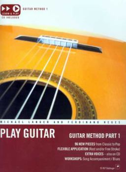 Paperback Play Guitar: Guitar Method, Part 1 Book