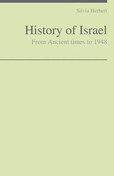 Paperback History of Israel: From Ancient times to 1948 Book