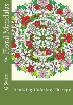 Paperback Floral Mandalas: Soothing Coloring Therapy Book