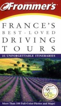 Paperback Frommer's France's Best-Loved Driving Tours Book