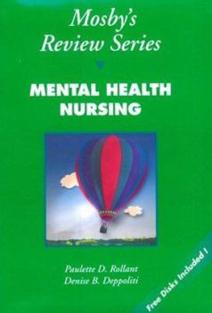 Paperback Mosby's Review Series: Mental Health Nursing Book