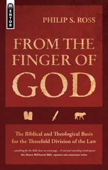 Paperback From the Finger of God: The Biblical and Theological Basis for the Threefold Division of the Law Book