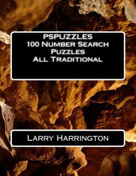 Paperback PSPUZZLES 100 Number Search Puzzles All Traditional Book