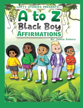 Paperback A to Z Black Boy Affirmations Book