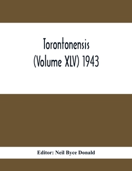 Paperback Torontonensis (Volume XIV) 1943 Book