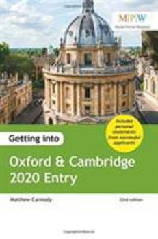 Paperback Getting into Oxford & Cambridge 2020 Entry Book