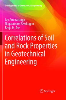 Paperback Correlations of Soil and Rock Properties in Geotechnical Engineering Book