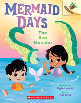 Paperback The Sea Monster: An Acorn Book (Mermaid Days #2) Book