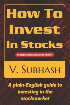 Paperback How To Invest In Stocks: A plain-English guide to investing in the stockmarket Book