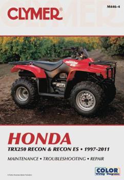 Paperback Honda TRX250 Recon and Recon ES 1997-2011 (Clymer Motorcycle Repair) Book