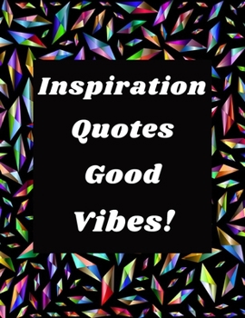 Paperback Inspiration Quotes Good Vibes: Easy Coloring Book for Adults Inspirational Quotes: Simple Large Print Coloring Pages with Positive and Good Vibes Ins Book