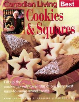 Paperback Canadian Living Best Cookies & Squares Book