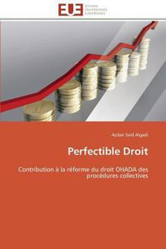 Paperback Perfectible droit [French] Book