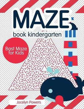 Paperback Maze book kindergarten: Bast Maze for Kids Book