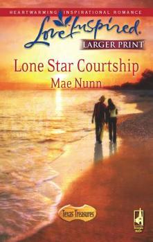 Mass Market Paperback Lone Star Courtship [Large Print] Book