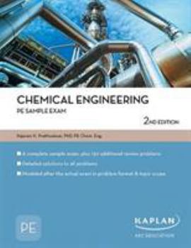 Paperback Chemical Engineering: PE Sample Exam Book