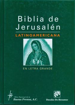 Hardcover Biblia de Jerusalen Latinoamericana en Letra Grande-OS [Spanish] [Large Print] Book