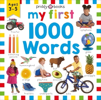 Board book My First 1000 Words Book