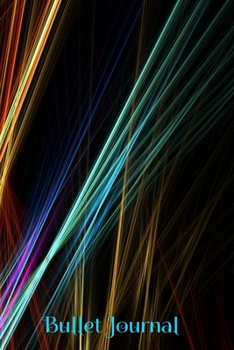 Bullet Journal: Color Straws Design: a 100 page 6x9 dot grid notebook for creating whatever you desire