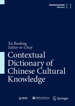 Hardcover Contextual Dictionary of Chinese Cultural Knowledge Book