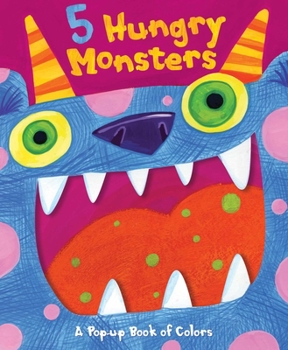 Board book 5 Hungry Monsters Book