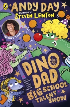 Paperback Dino Dad: Big School Talent Show Book