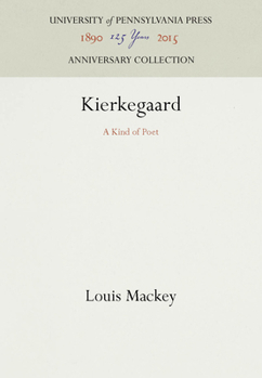Paperback Kierkegaard: A Kind of Poet Book