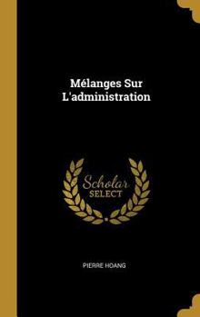M�langes Sur L'administration