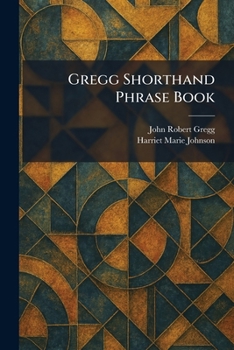 Paperback Gregg Shorthand Phrase Book