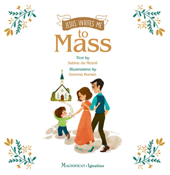 Hardcover Jesus Invites Me to Mass Book