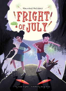 Library Binding Fright of July Book
