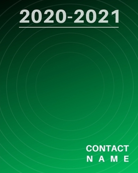 Paperback Contact Name 2020-2021: Address Log and Phone Notebook to Record Contact Names, ... and Emails for organization and Information Record importa Book