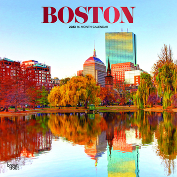 Calendar Boston 2023 Square Foil Book