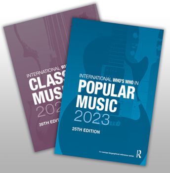 Misc. The International Who's Who in Classical/Popular Music Set 2023 Book
