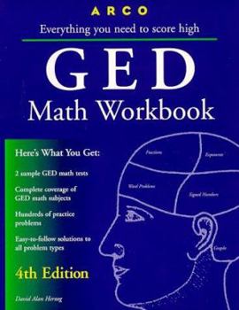 Paperback Arco GED Mathematics Workbook Book