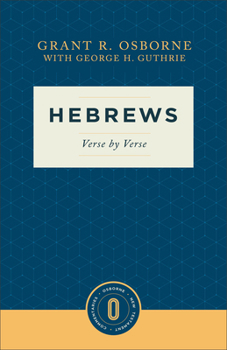 Paperback Hebrews Verse by Verse: Verse by Verse Book