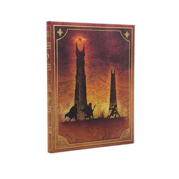 The Quest Continues Journal Ultra Custom Unlined Hardcover, 144pg, 120gsm by Paperblanks (the Lord of the Rings Collection)