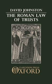 Hardcover The Roman Law of Trusts Book